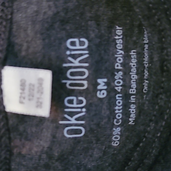 5 ITEMS OKIE DOKIE BABY BOY BUNDLE ALL SIZE 6 MONTHS - Picture 16 of 16